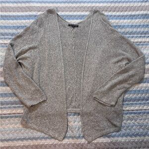 0102- Brandy Melville Gray Marled Open Cardigan OS Soft Girl Cozy Minimalist